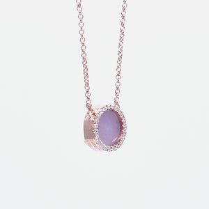 ETERNITY 緣 Necklace in Lavender Jade