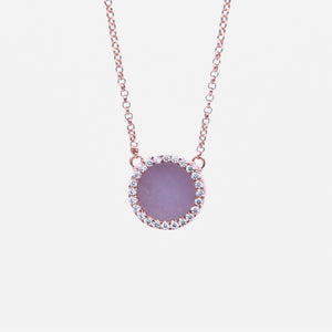 ETERNITY 緣 Necklace in Lavender Jade