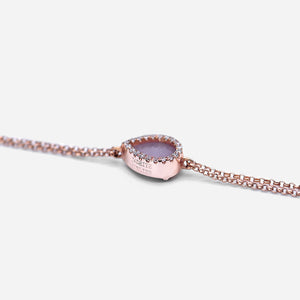 AQUA 水 Bracelet in Lavender Jade