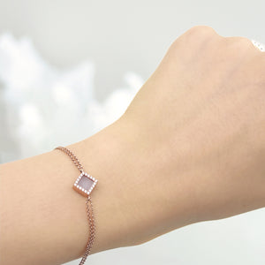 TERRA 方 Bracelet in Lavender Jade