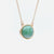 EDEN 悅 Necklace in Apple Green Jade