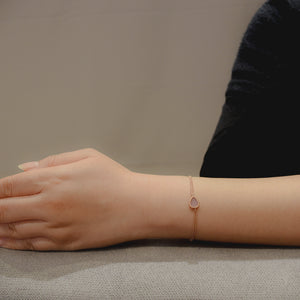 AQUA 水 Bracelet in Lavender Jade