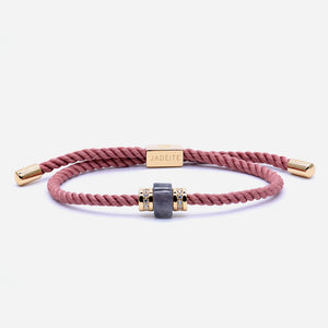 CONCEPT Bracelet Rose Pink in Black Jade