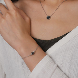 EDEN 悅 Bracelet in Black Jade