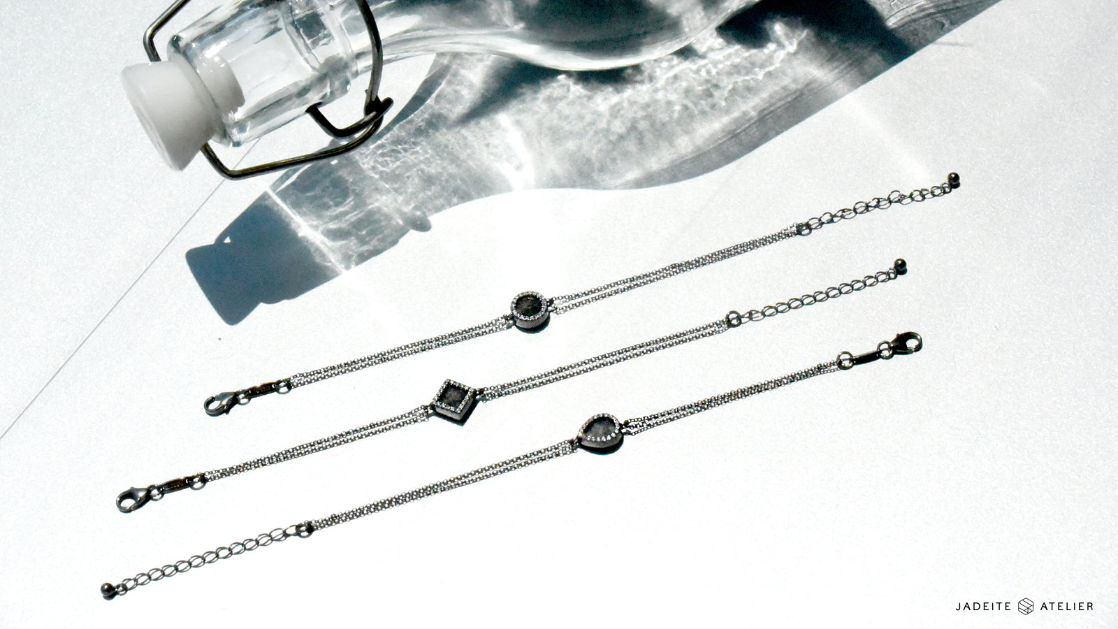 Jadeite Atelier: Black Jade Bracelets