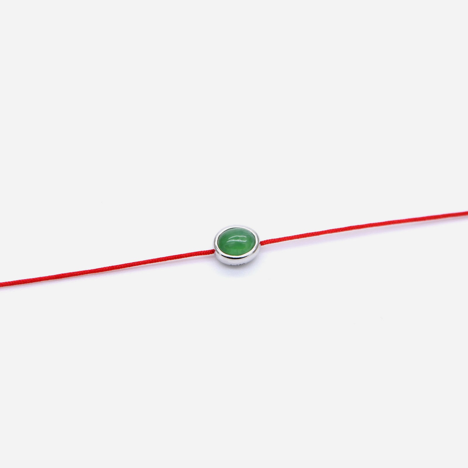 AURUM 金 18K JadeLine Bracelet in Apple Green Jade