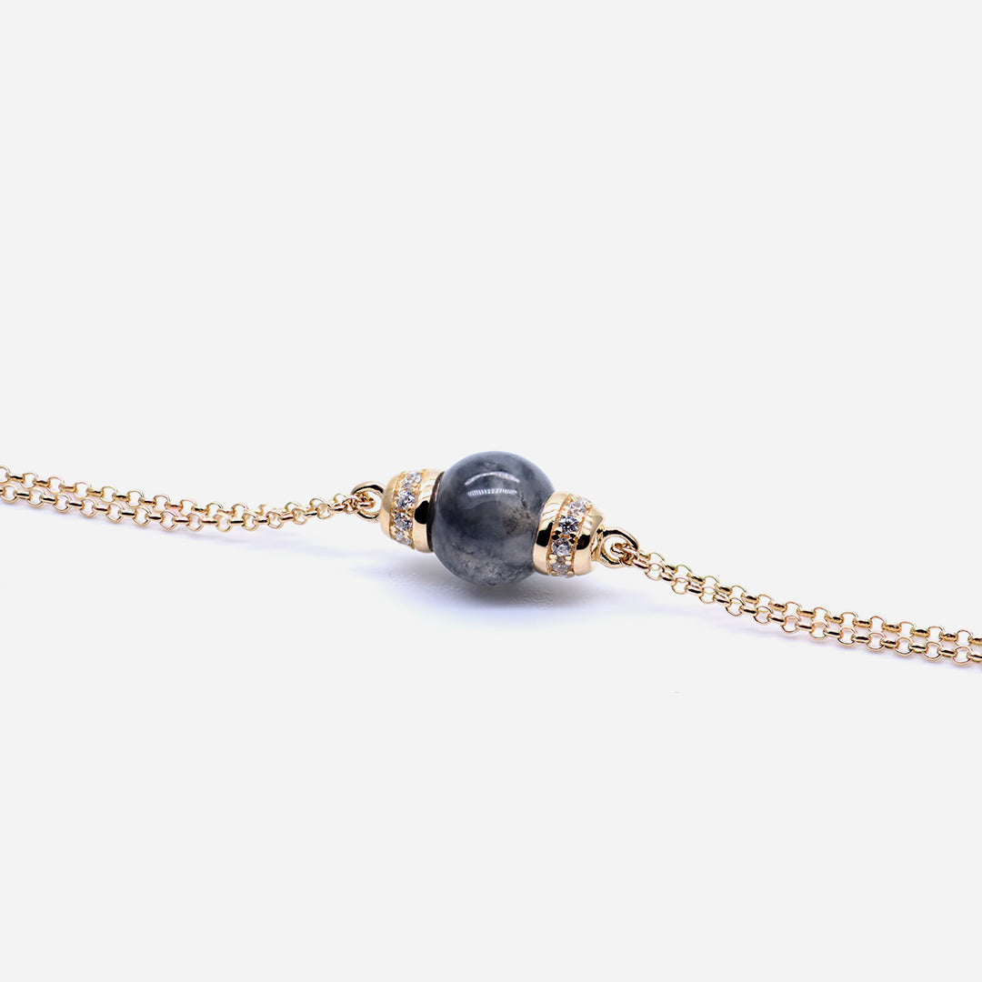 EDEN 悅 Bracelet in Black Jade