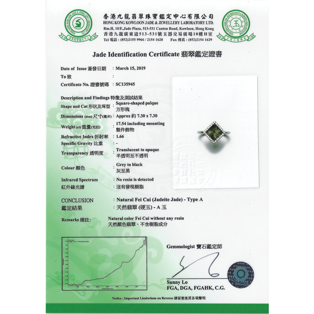 Jade Certification Fee