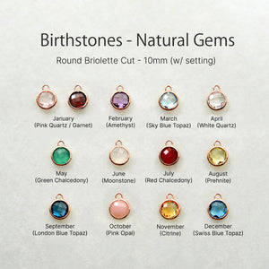 Birthstone Zodiac Necklace