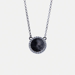 ETERNITY 緣 Necklace in Black Jade