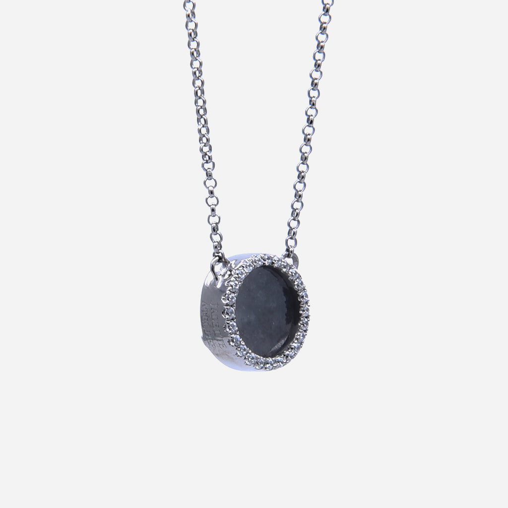 ETERNITY 緣 Necklace in Black Jade