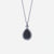 AQUA 水 Necklace in Black Jade