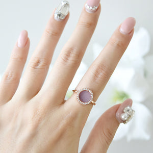 ETERNITY 緣 Ring in Lavender Jade