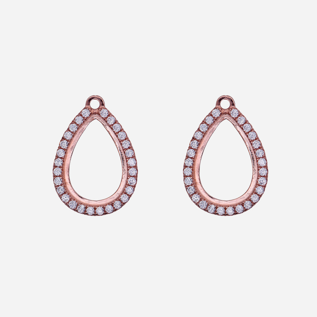 AQUA 水 Earring Studs in Lavender Jade