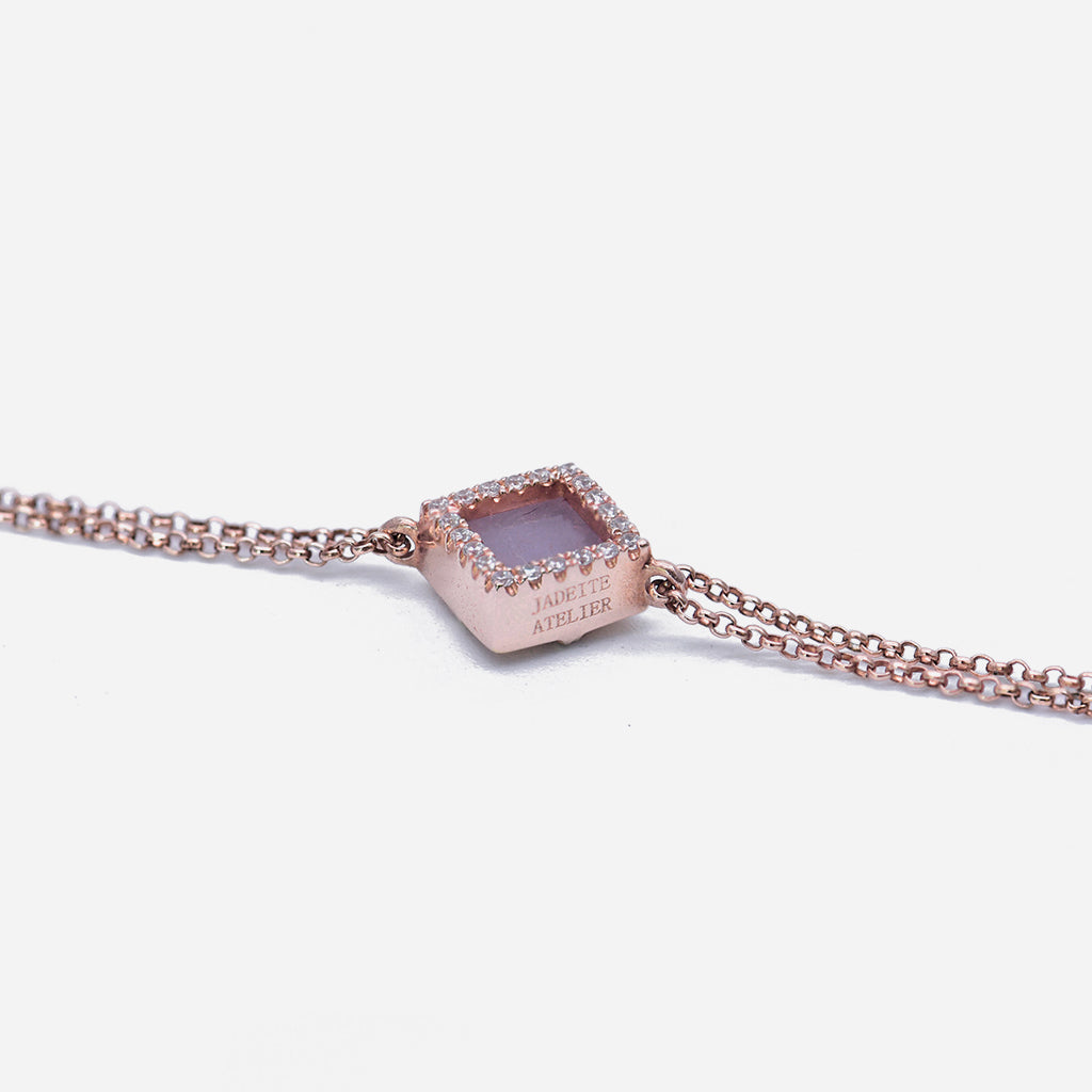 TERRA 方 Bracelet in Lavender Jade