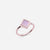 TERRA 方 Small Ring in Lavender Jade