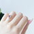 TERRA 方 Small Ring in Lavender Jade