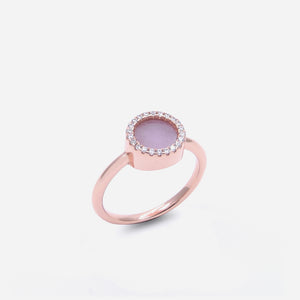 ETERNITY 緣 Small Ring in Lavender Jade