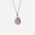 AQUA 水 Necklace in Lavender Jade