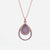 AQUA 水 Necklace in Lavender Jade