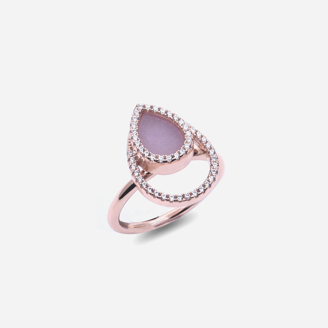 AQUA 水 Ring in Lavender Jade