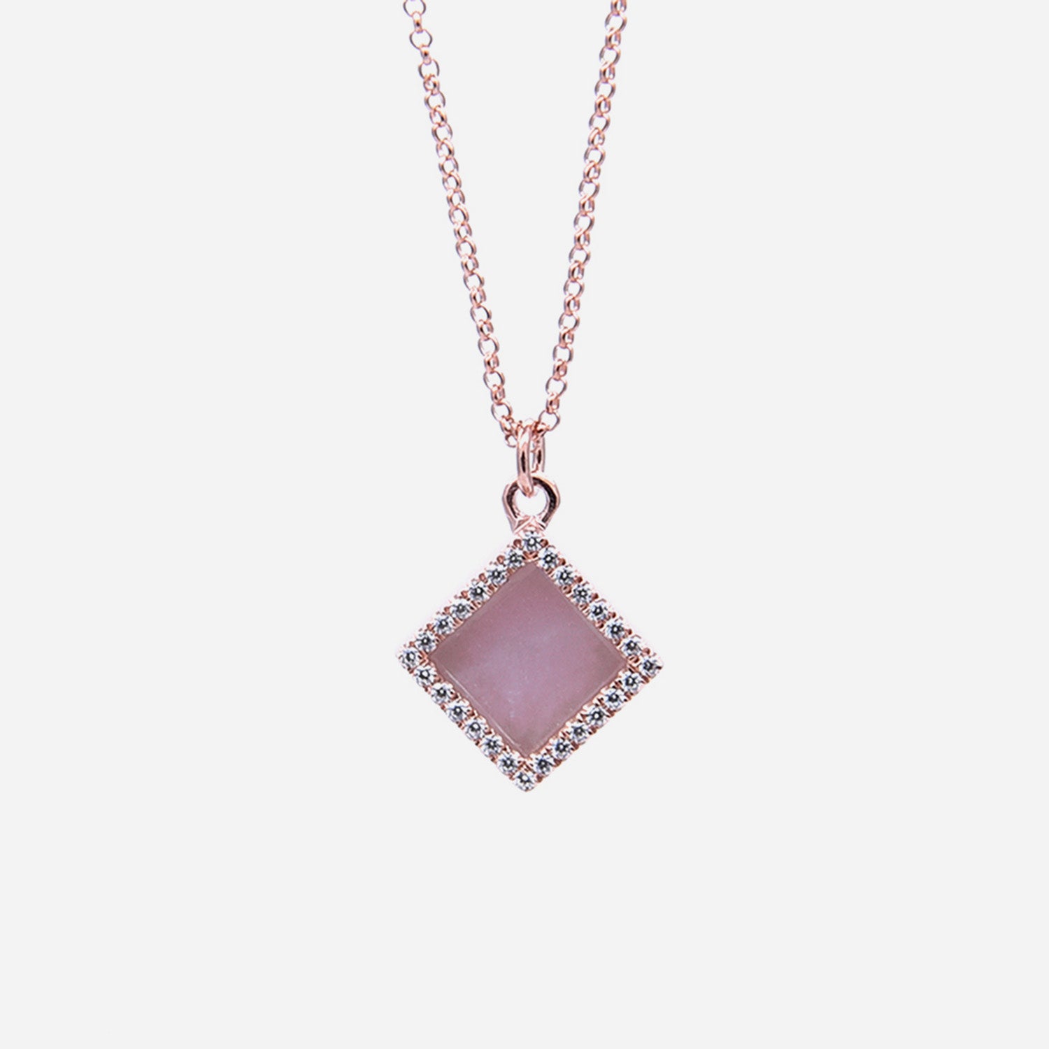 TERRA 方 Necklace in Lavender Jade