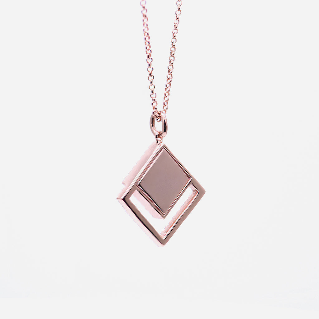 TERRA 方 Necklace in Lavender Jade