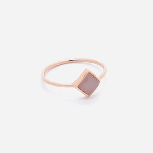 AURUM 金 18K Ring in Lavender Jade