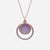 ETERNITY 緣 Necklace in Lavender Jade