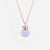 EDEN 悅 Bead Necklace in Lavender Jade